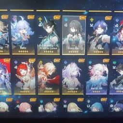 Top Account - EU - TR 67 - +21 5Stars (Characters&Light Cones) - More Eidolons - +20 Staller Jids - 261/300 Warp - More Peties+ [ALL INFO in Description] 2
